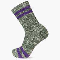 Merrell Stripe Crew Walking Socks  