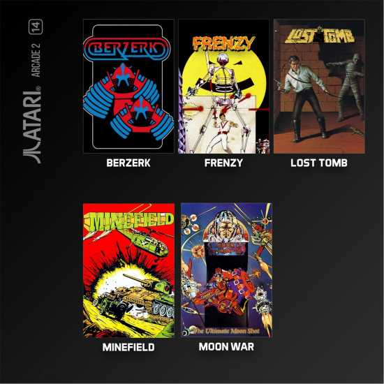 Evercade Atari Arcade 10 Retro Console Software Evercade Atari Arcade 10 Retro Console Software