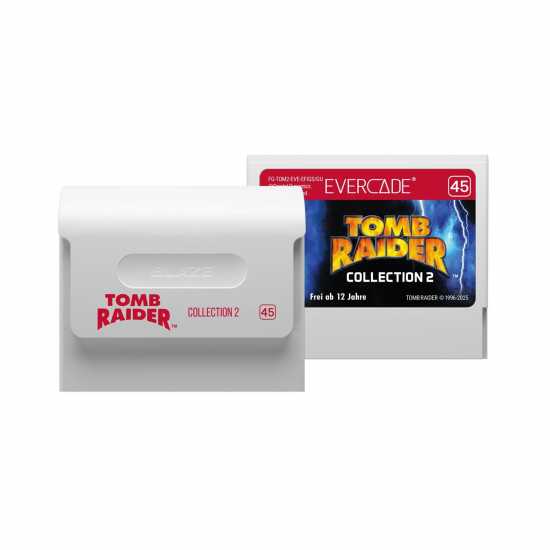 Evercade Tomb Raider Retro Console Software  