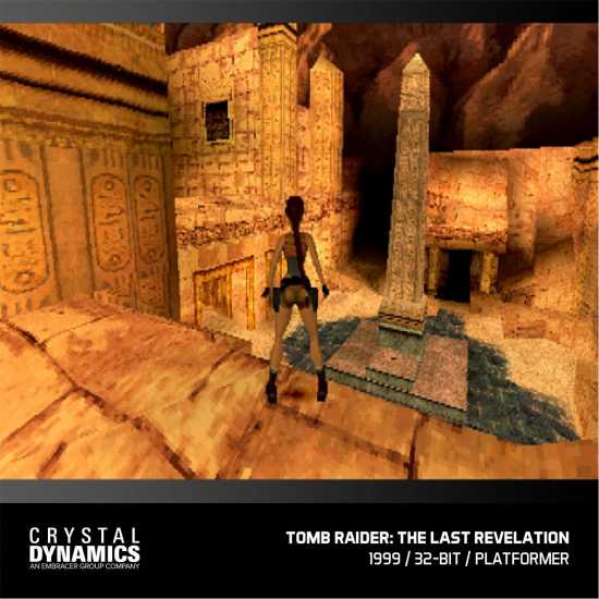 Evercade Tomb Raider Retro Console Software  