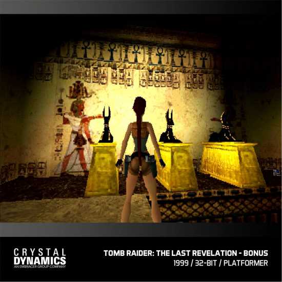 Evercade Tomb Raider Retro Console Software  