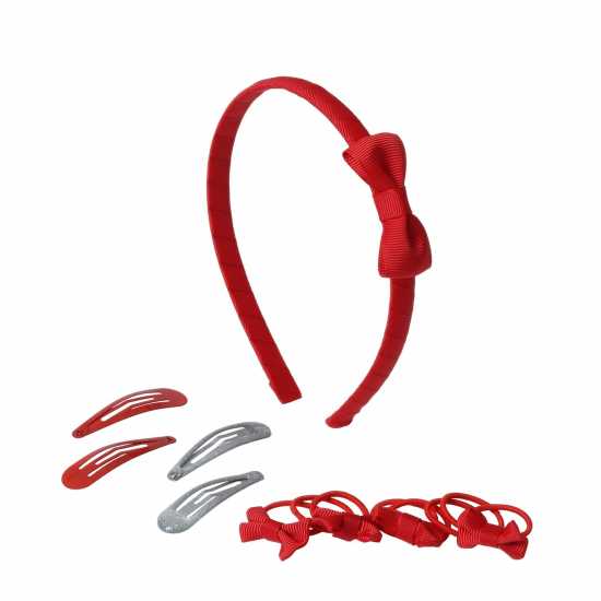 Flitzy Bts Bow Pack Ch61 Red Аксесоари за коса