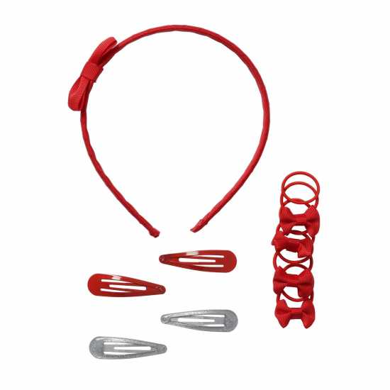 Flitzy Bts Bow Pack Ch61 Red Аксесоари за коса