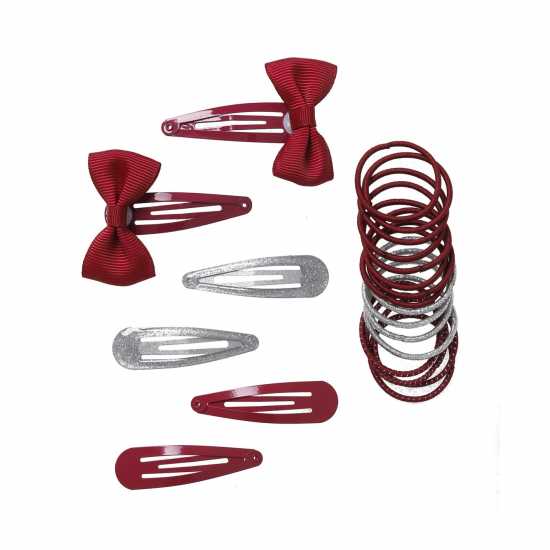 Flitzy Bts Clip Pack Burgandy Аксесоари за коса