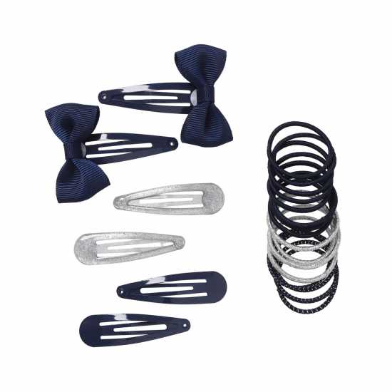 Flitzy Bts Clip Pack Navy Аксесоари за коса
