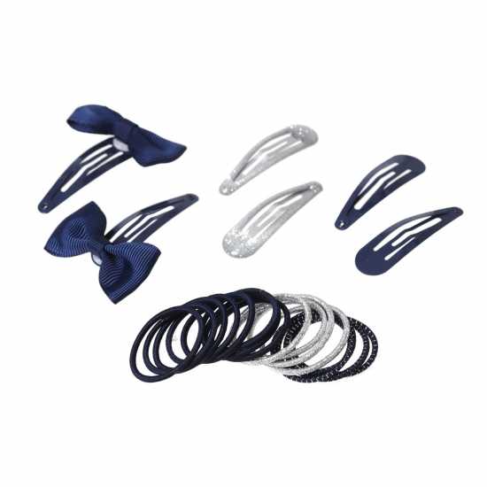 Flitzy Bts Clip Pack Navy Аксесоари за коса