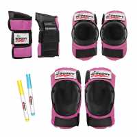 Wipeout Erase Multi-Sport Wristguards, Knee Pads & Elbow Pads Pink Колоездачни аксесоари