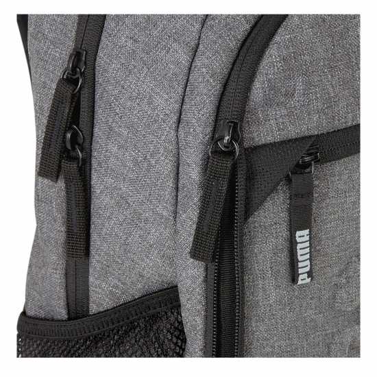 Ученически раници Puma Buzz Backpack Сива Хизър Puma Buzz Backpack Сива Хизър Ученически раници