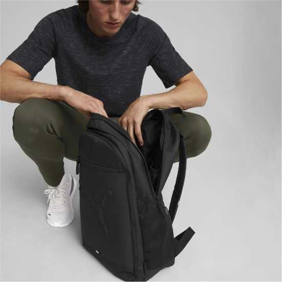 Ученически раници Puma Buzz Backpack ЧЕРЕН Puma Buzz Backpack ЧЕРЕН Ученически раници