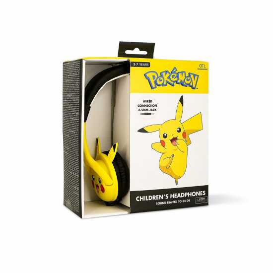 Слушалки Otl Technologies Pikachu Kids Wired Headphones With Ears Otl Technologies Pikachu Kids Wired Headphones With Ears Слушалки