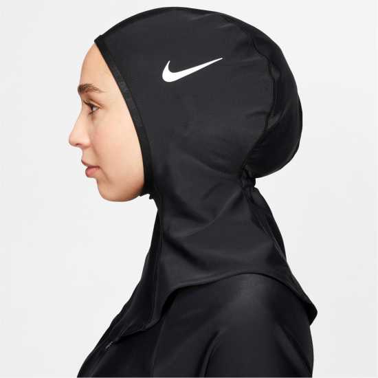 Nike Victory Essential Swim Hijab Черно Помощни средства за плуване