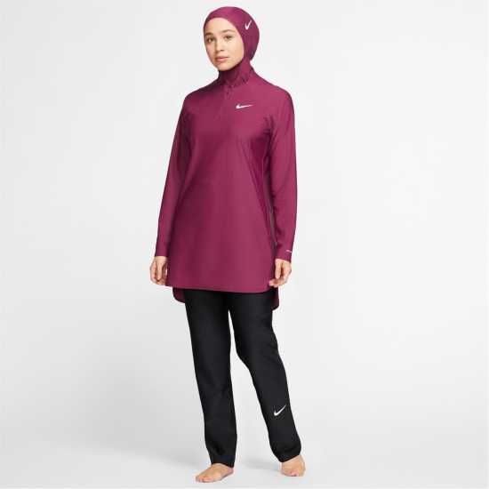 Nike Victory Essential Swim Hijab VILLAIN RED Помощни средства за плуване