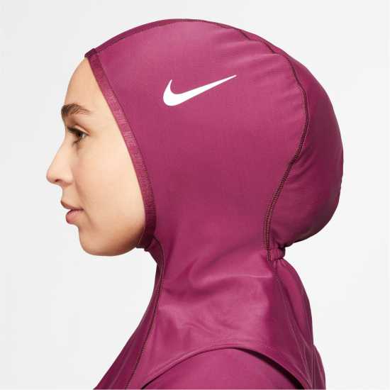Nike Victory Essential Swim Hijab VILLAIN RED Помощни средства за плуване