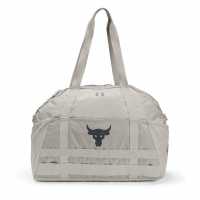 Under Armour Armour Project Rock Gym Bag Womens White Чанти през рамо