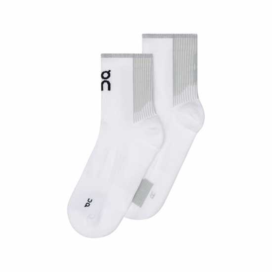 Ниски Чорапи On Adults Quarter Socks Бяло Мъжки дрехи за бягане