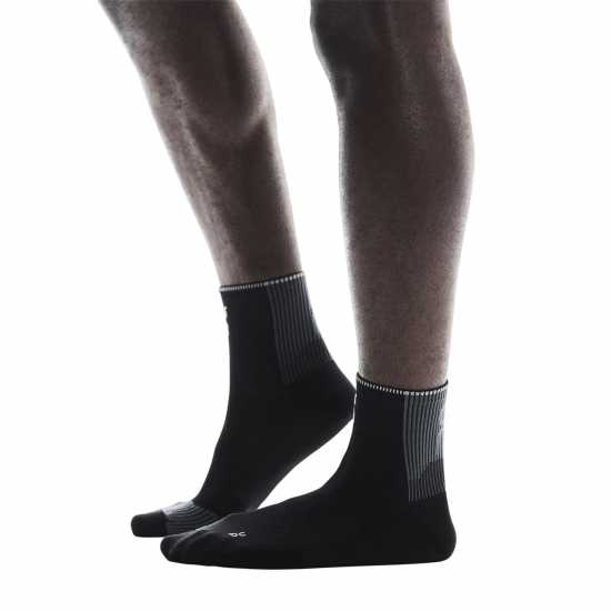 Ниски Чорапи On Adults Quarter Socks Черно затъмнение Мъжки дрехи за бягане