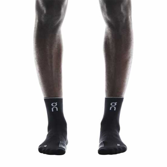 Ниски Чорапи On Adults Quarter Socks Черно затъмнение Мъжки дрехи за бягане