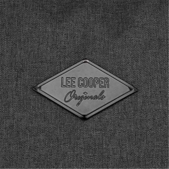 Lee Cooper Cooper Backpack Charcoal Marl - Ученически раници