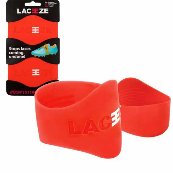 Футболни аксесоари Laceeze Lace Band Original Червена инферно Laceeze Lace Band Original Червена инферно Футболни аксесоари