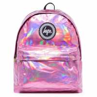 Hype Holo Backpack Pink Ученически раници