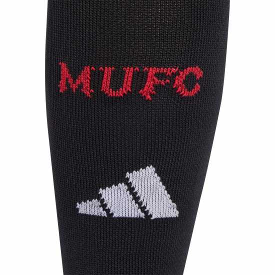 Мъжки чорапи Adidas Manchester United Home Socks 2025 2026 Adults Adidas Manchester United Home Socks 2025 2026 Adults Мъжки чорапи