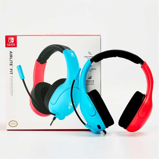 Слушалки Turtle Beach Airlite Fit Officially Licensed Nintendo Wired Gaming Headset Turtle Beach Airlite Fit Officially Licensed Nintendo Wired Gaming Headset Слушалки