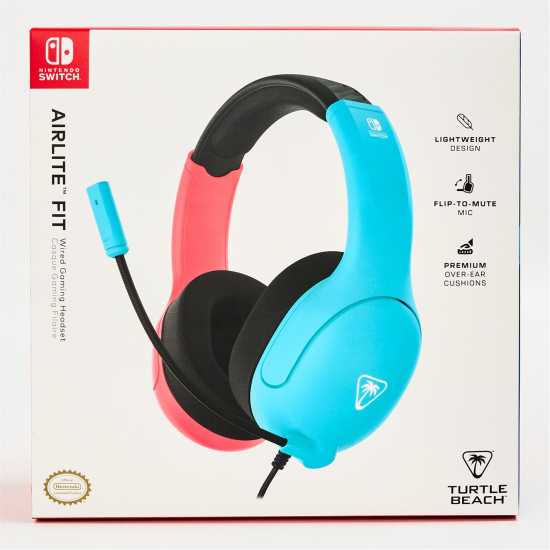 Слушалки Turtle Beach Airlite Fit Officially Licensed Nintendo Wired Gaming Headset Turtle Beach Airlite Fit Officially Licensed Nintendo Wired Gaming Headset Слушалки