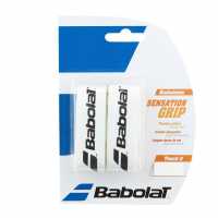 Babolat Sensation Badminton Grips 2 Pack White Бадминтон
