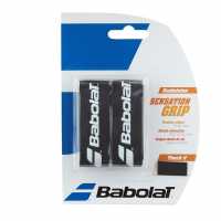 Babolat Sensation Badminton Grips 2 Pack Black Бадминтон