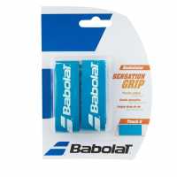 Babolat Sensation Badminton Grips 2 Pack Blue Бадминтон