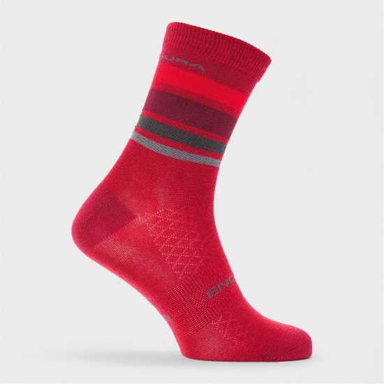 Endura Bb Stripe Cycling Socks Червено 