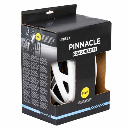 Pinnacle Mips Cyclist Helmet For Road And Gravel White Каски за колоездачи