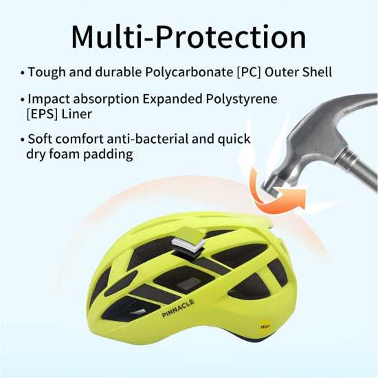 Велосипедни каски Pinnacle Mips Road Cycling Helmet Жълто Pinnacle Mips Road Cycling Helmet Жълто Велосипедни каски