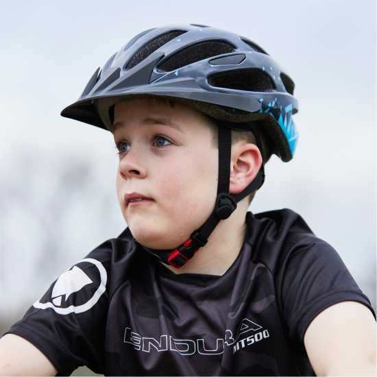 Pinnacle Junior Adjustable Bike Helmet Синьо Каски за колоездачи