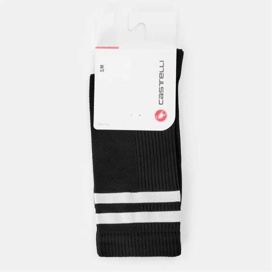 Мъжки чорапи Castelli Original 18 Sock Sn54 Черно/Бяло Castelli Original 18 Sock Sn54 Черно/Бяло Мъжки чорапи