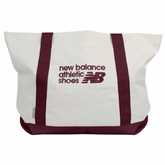 Дамски чанти New Balance Classic Canvas Tote 00 Monach Burgundy New Balance Classic Canvas Tote 00 Monach Burgundy Дамски чанти