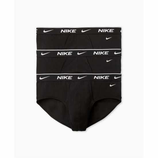 Nike 3 Pack Briefs Mens Black Мъжко бельо