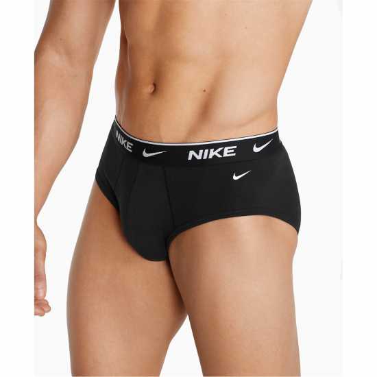 Nike 3 Pack Briefs Mens Black Мъжко бельо