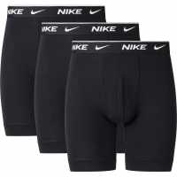 Nike Мъжки Боксерки 3 Pack Long Boxers Mens  Мъжко бельо