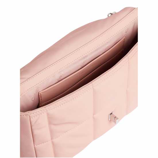 Calvin Klein Чанта За Рамо Re-Lock Quilt Shoulder Bag Nyl