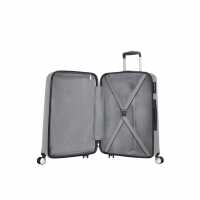 American Tourister American Visby Abs Hardshell Suitcase Silver Куфари и багаж