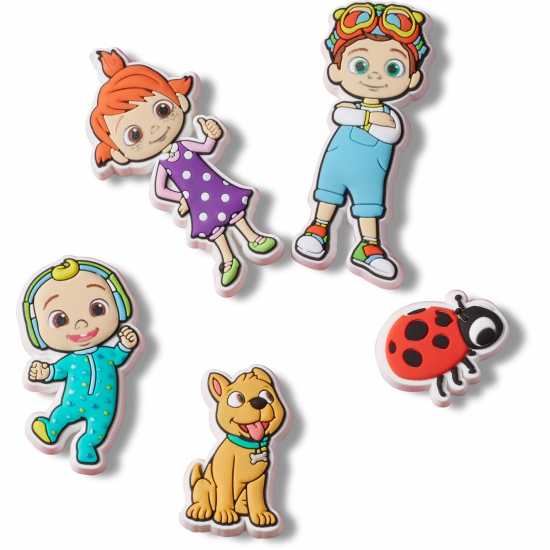 Мъжки стоки с герои Crocs Jibbitz 5Pk 10 КоКомелон Crocs Jibbitz 5Pk 10 КоКомелон Мъжки стоки с герои