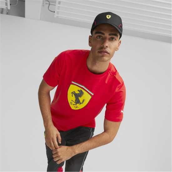 Puma Scuderia Ferrari Race Baseball Cap Black Шапки с козирка
