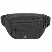 Nike Air Jordan Jacquard Crossbody Bag Black Дамски чанти