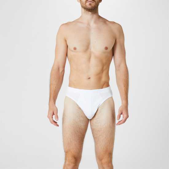 Donnay Essential Mens 5-Pack Briefs Бяло Мъжко бельо