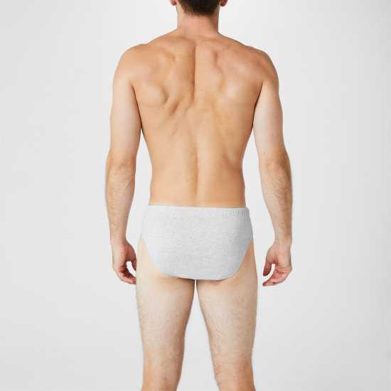 Donnay Essential Mens 5-Pack Briefs Сиво многоцветно Мъжко бельо