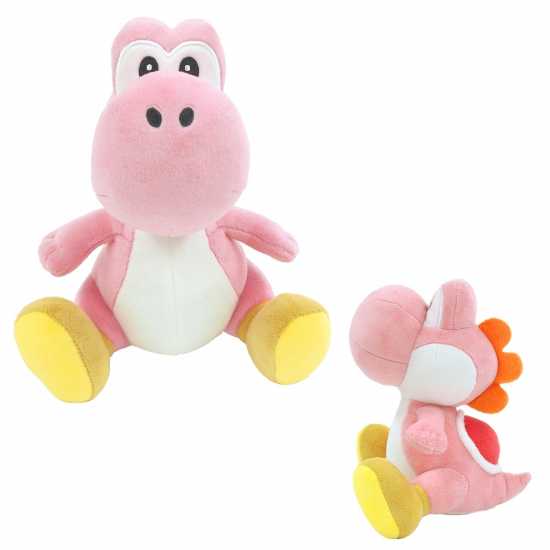 Super Mario Official Green Yoshi Plush Small Розово Super Mario Official Green Yoshi Plush Small Розово