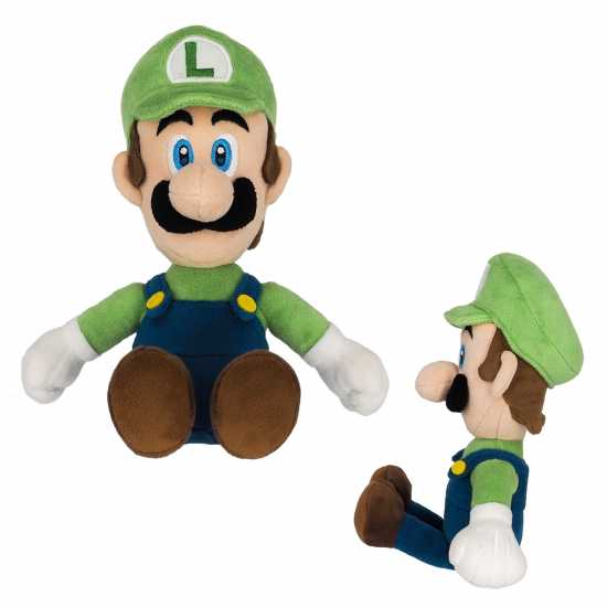 Super Mario San-Ei Official Luigi Plush Small Super Mario San-Ei Official Luigi Plush Small