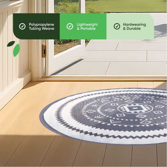 Streetwize Round Outdoor Rugs  