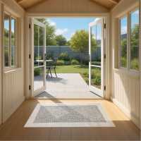 Streetwize Jute Od Rug 99 Light Grey Градина